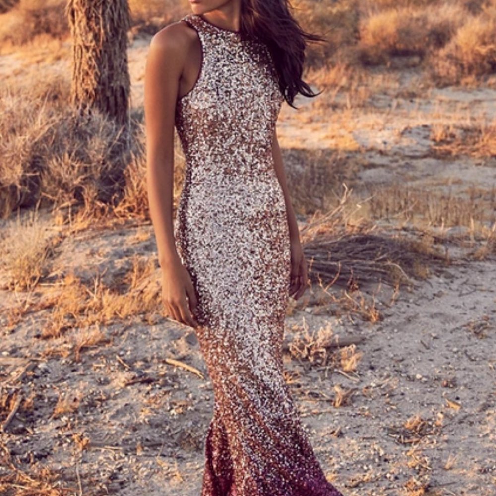 Lulu's infinite dreams sequin dress